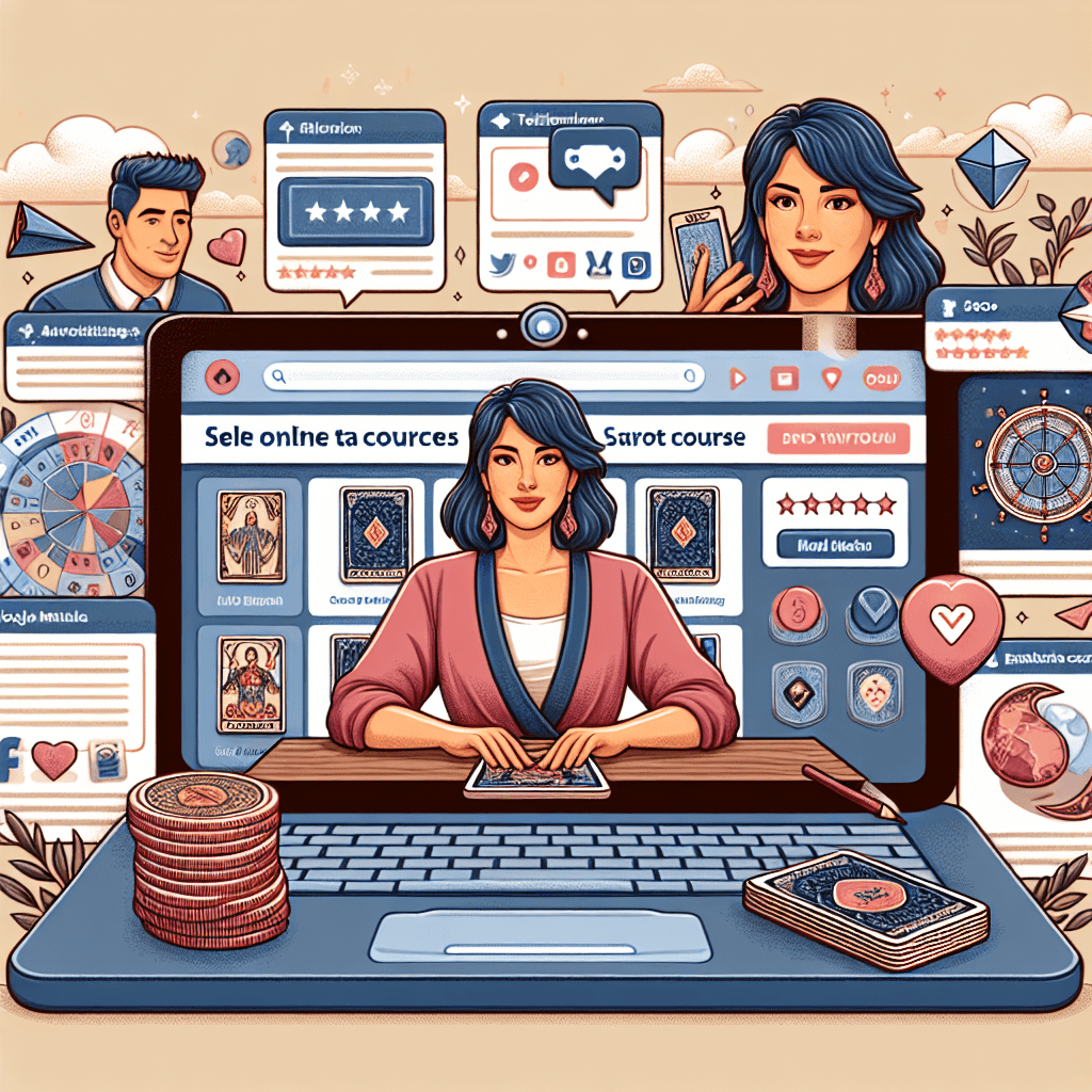 ¿Cómo puedo vender cursos de tarot online de forma efectiva? 5 ¿Cómo puedo vender cursos de tarot online de forma efectiva?