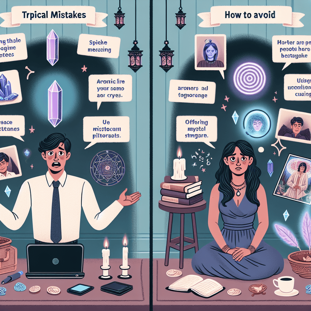 Errores Comunes en el Marketing Esotérico (Y Cómo Evitarlos)